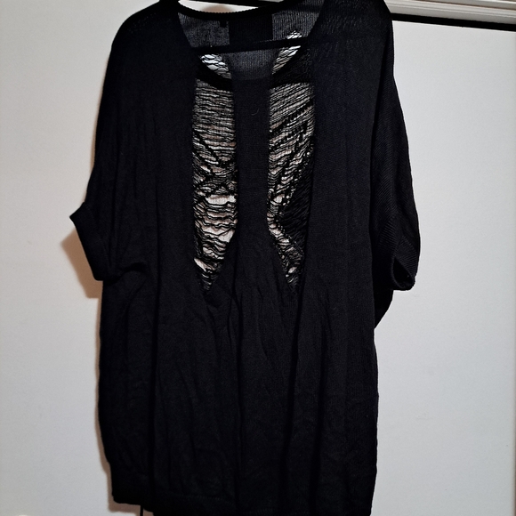 RARE Killstar Pentagram Batwing Sweater Size XL - Picture 6 of 7